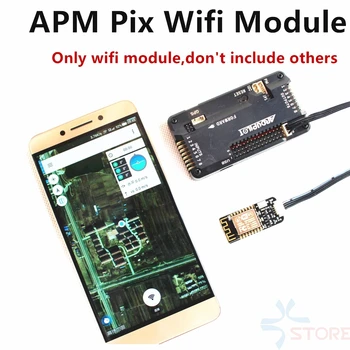 APM Pixhawk PIX Brezžični Wifi Modul Zamenjavo 3DR Radio Telemetrije, WIFI, DA UART Modul za FPV Quad Multipter Brnenje