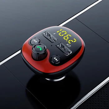 Avto MP3 Bluetooth Predvajalnik Avto Bluetooth, LED Prikaz Strani-sfree Bluetooth, FM Oddajnik Avto Dvojni Polnilnik USB Avto Dodatki