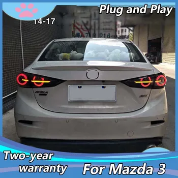 Avto Styling zadnje luči primeru Za Mazda 3 Mazda3 Axela M3-2019 zadnje luči Mazda3 Axela M3 LED DRL Teče luči, meglenki