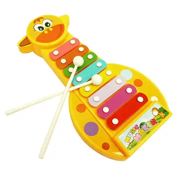 Baby Zgodnji Glasbeni Instrument Strani Knock Klavir Žirafa Multicolor Xylophon Razvoj glasbene Igrače Za Otroke Darila Cherryb