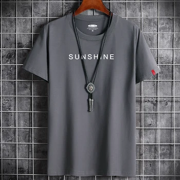 Blagovna znamka oblačil za moške, natisnjena kratka sleeved majica s kratkimi rokavi moški T-shirt poletje T-shirt krog vratu dihanje T-shirt velikosti T-shirt