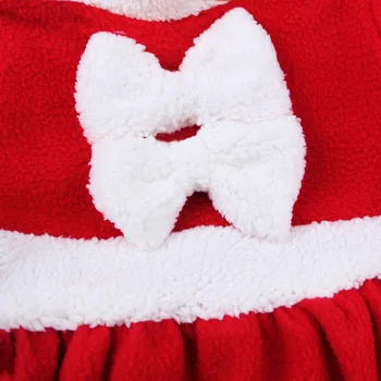Božič Baby Santa Claus Cosplay Kostum Baby Fantje Dolgo Rokavi Oblačila Baby Toddler Dekleta Obleko Luštna Dojenčka Zimska Otroška Oblačila