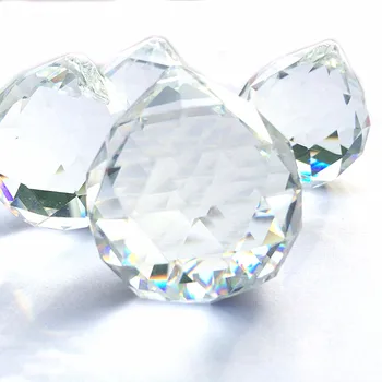 Brezplačna Dostava 16pcs/veliko 40mm K9 kristalno steklo gladko Lestenec žogo za Kristalno Fenghui žogo Zavese Pedants Poroka Dekoracija
