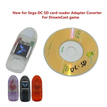 Card Reader Adapter Pretvornik za Sega DC Dreamcast Micro SD Kartica Igre Igralec Za DreamCast igra s lučka