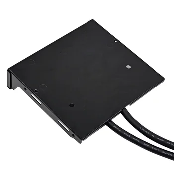 CHIPAL 20Pin 2 Vrat USB 3.0 Spredaj Plošča Nosilec USB3.0 Hub 20 Pin Kabel Adapter za PC Desktop 3.5