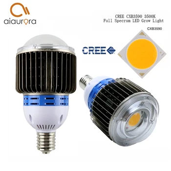 COB LED Grow Light Celoten Spekter CREE CXB3590 100W 12000LM 3500K Zamenjajte HPS 200W Raste Lučka v Zaprtih prostorih LED Rast Rastlin, Razsvetljavo