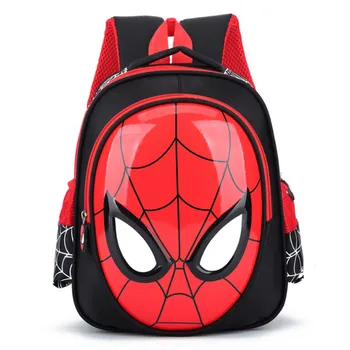 Disney Fantje 3-6 let Stari 3D Šolske Torbe Otrok Spiderman Knjiga vrečko Otroci Torba Torba Oprtnik 2020 Vroče Nepremočljiv Nahrbtnik