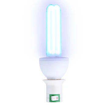 E27 UVC Ultravijolično Svetlobo Cev Žarnico za Dezinfekcijo Lučka Ozona Sterilizacijo Pršic Morilec Luči UV Protibakterijskim Sijalka AC220V 36W