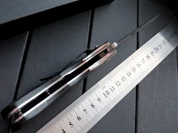 Eafengrow EF05 58-60HRC 9Cr Rezilo Jekla + G10 Folding nož za Preživetje Taborjenje orodje Lov Žepni Nož taktično eos prostem orodje