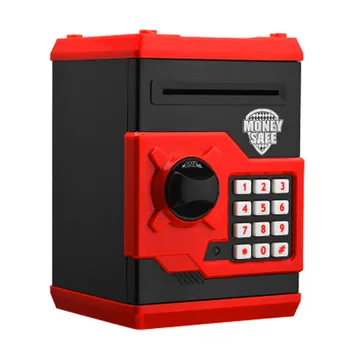 Elektronski šparovček ATM Mini Denar Polje Varnost Geslo Žvečilni Kovanec Polog Gotovine Pralni Darilo za Otroke, Otroci