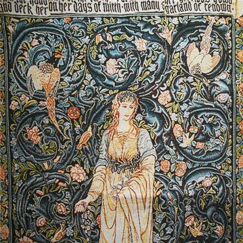 Evropski jacquardske tapiserija, Belgija umetniške tapiserije William morris