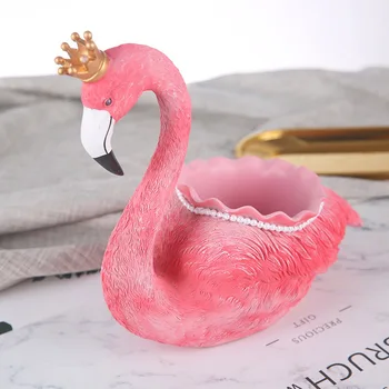 Flamingo Nordijska Doma Dekoracijo Alkoholnih Pijač Imetnik Mehko Dekoracijo Dnevne Sobe Vina Kabineta, Dekoracijo