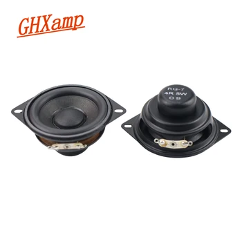 GHXAMP 2 Palca 52mm Full Range Zvočnik 4 Ohm 5W Bluetooth Bas Zvočnik Neodymium Rubber Edge 16 mm Glasovno Navitje Subwoofer Avdio 2pcs