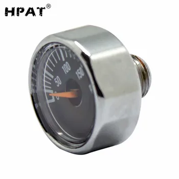 HPAT 2 kos/Veliko Paintball Airsoft Zračno Puško, Mini Merilnik 150psi 1/8NPT