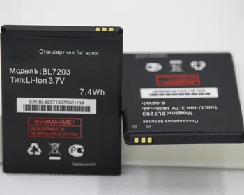 ISUNOO Visoke Kakovosti Baterije BL7203 Za Letenje IQ4405 IQ4413 3,7 v 1800mAh Mobilni Telefon Batterie za ponovno Polnjenje