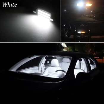 KAMMURI 11Pcs Bela Canbus Napak LED notranja lučka lučka Paket Komplet Za Hyundai Tucson LED notranja luč Kit（2016 - 2020