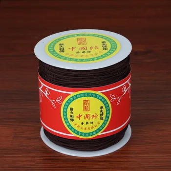 Kitajski Vozel Macrame Niz Žice Kabel Nit za DIY Ogrlico, Zapestnico, Pleteni Niz Diamter 1mm (300Yard) /1,5 mm (150Yard)