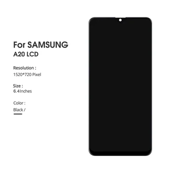 LCD zaslon za Samsung Galaxy A20 A205 SM-A205F zaslon lcd zaslon Računalnike Skupščine