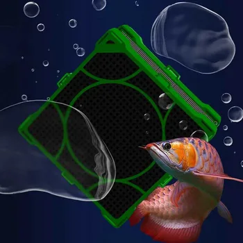 Magnetni Fish Tank Oglje Zmanjšati Vonj Nizka Raven Hrupa Kocke Močna Absorpcija Plazilcev Akvarij Filtriranje Vode Očisti Večkratno Uporabo