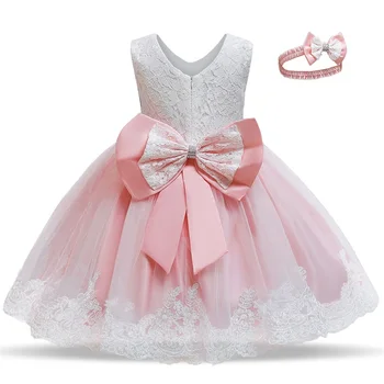 Malčka Dekle Obleko Vijolične Vezene Dojenčka Obleke Za Baby Dekleta 12M 3 5 Leto Oblačila Stranka Obleke Princess Obleke Vestidos