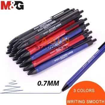 M&G W3002 40pcs Pol Gel za Pisanje Žogo Točka Pero 0.7 mm Črna/Modra/Rdeča Gospodarske Žogo Pero za Šolo in Pisarno Darilo Ponudbe