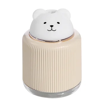 Medved, zajec mačko živali Nočno svetilko z difuzor LED Osvetlitev, USB Zraka Vlažilnik za domov baby spanja svetlobe soba