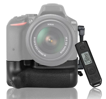 Meike MK-DR5500 Battery Grip Za Nikon D5500 Fotoaparat Z 2,4 G Brezžični Daljinski upravljalnik