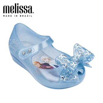 Mini Melissa Dekle Sandali 2020 Poletni Čevlji za Otroke Sandali Nepremočljiva Non-slip Plaži Sandali Melissa Čevlji
