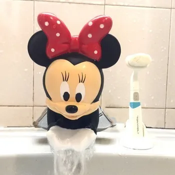 Minnie Mickey Pipo Extender Za Varčevanje Z Vodo Risanka Pipo Razširitev Orodje, Ki Pomaga Otrokom, Umivanje Rok, Kopalnica, Kuhinja