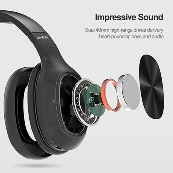 Mixcder HD901 Slušalke Brezžične Bluetooth 5.0 TF Kartice Slušalke na Ušesu Čepkov z Mikrofonom za Šport, Glasbo, Slušalke