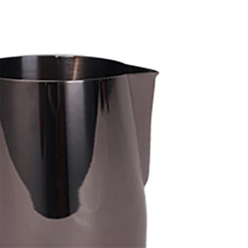 Mleko, Paro & Penjenje Vrč 304 Nerjaveče Jeklo Non-Stick Mleka Jug Potegnite Cvet Pokal Kot Nalašč Za Kavo Cappuccino Latte Art