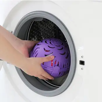 Modrc Čiščenje Žogo Perilo Pranje Žogo Anti-navijanje Pralni stroj, Perilo Žogo #CW