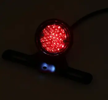 Motorno kolo LED Retro Rdeča Zadaj Rep Zavore Lučka Stop Svetilka W/ Tablice Nastavek za Harley Honda Suzuki Chopper Plovec KTM
