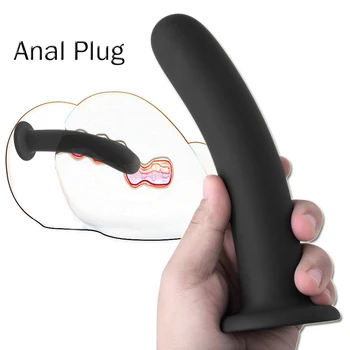 Moški in ženske, analne dilator butt plug analni čepi niz ponarejenega penis, dildo prostate massager sex igrače za žensko erotično intimno blaga