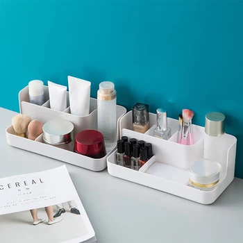 Mrosaa Plastične Kozmetične Ličila Organizator Ličila Škatle Za Shranjevanje Make Up Posodo Šminka Kozmetični Pripomočki Nakit Manjše Izdelke Polje