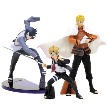 Naruto Boruto Naslednje Generacije Uzumaki Naruto Sasuke PVC Akcijska Figura, Zbirka Model Otroci Lutke Figurals Brinquedos Igrače