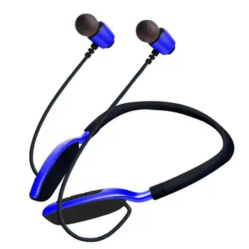 Neckband Bluetooth Slušalke Slušalke Šport Brezžični Čepkov Edinstveno Predvajalnik Glasbe TF Kartice za Predvajanje Stereo Bas Čepkov z Mic