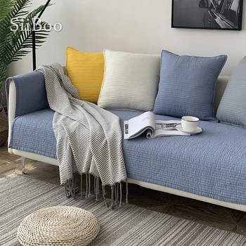 Nordijska sodoben slog, barva universal non-slip bombaž kavč kritje za dnevno sobo copridivano housse canapé SP5920