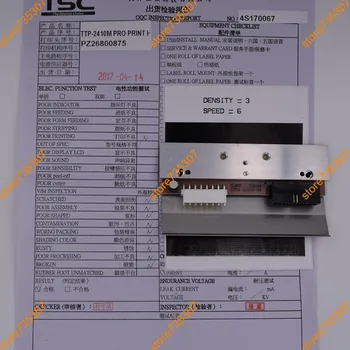 Nov original TSC ttp 2410 TTP 2410M toplotne pro print head 203dpi tiskalna glava za ttp-2410 TTP-2410M / TTP-2410M PRO tiskalnik