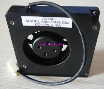 Novi Originalni ADDA 5.5 cm AB5512HX-G00 12v 0.19 hladilni ventilator