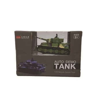 Novo 1:72 Mini 2.4 G RC Bojni Tank Gosenicah z Daljinskim upravljalnikom Igrače Otroci Darila Božič darilo za otroke