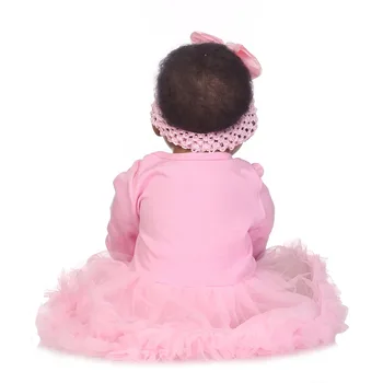NPK Ročno Mehki Silikonski Prerojeni Lutke Veren Vinil Simulacije Newborn Baby Princesa Lutka Igrače za Otroke Rojstni dan
