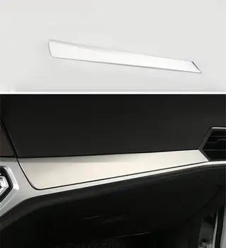 Ogljikovih Vlaken sredinski Konzoli izstopu Zraka nadzorno ploščo Plošča Zajema Nalepke Za BMW Serije 3 G20 G28 Notranja Oprema Avto Styling