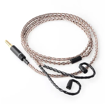 OKCSC 7N IE80 Slušalke Kabel Za Sennheiser Baker Silver Plated 2,5 mm/3.5 mm/4.4 mm Uravnoteženo Plug Tip-c za Strele