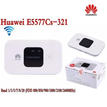 Original Odklepanje 4G Brezžični Usmerjevalnik LTE Mobilna WiFi Usmerjevalnik z Režo za Kartico SIM Huawei E5577Cs-321+2Pcs 4g antena