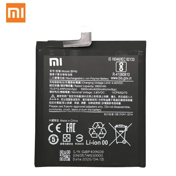 Originalne Nadomestne Baterije BP40 Za Xiaomi Redmi K20 Pro / Mi 9T Pro Pristno Baterijo Telefona 3900mAh