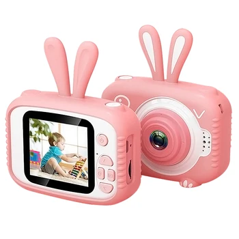 Otroci Mini Kamera 1080P 2,0-palčni Digitalni Foto Video Kamere Za Otroke 20MP Risanka Luštna Igrača Fotoaparat Darilo za Rojstni dan Za Fant Dekle