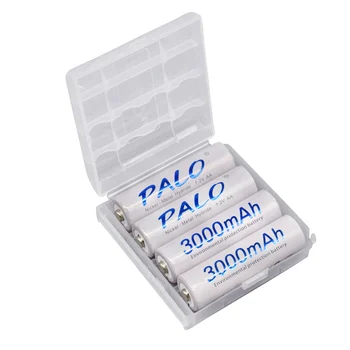 Palo 4-16pcs AA Baterija za ponovno Polnjenje 1,2 V 3000mAh NI-MH baterij Nimh Baterije Mh Visoka Zmogljivost AA Baterije za Fotoaparat Igrača Avto