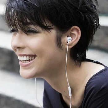Philips Original SHE4205 Žične Slušalke V Uho Šport Mikrofon Slušalke za Galaxy S9 S9 Plus Uradni Preverjanje