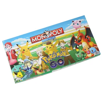 Pokemon Monopol Igrača Angleščina Igre Igra S Kartami, Družino Zbiranje Puzzle Igre Lepe Boxed Darilo